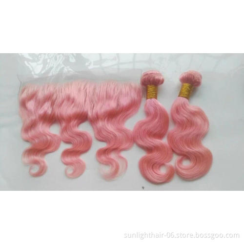Wholesale 9a 1b613 1b27 virgin brazilian/peruvian hair extension Virgin Hair and loose wave Style 2019 Promotions Italian curl